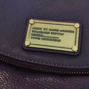 Marc Jacobs cross body purple bag